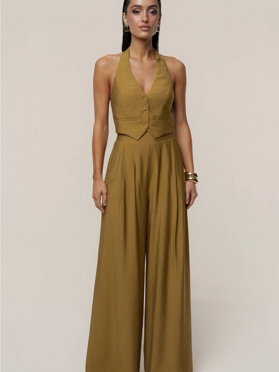 JLUXLABEL Pants - OLIVE TROPICAL DAZE PANT SET